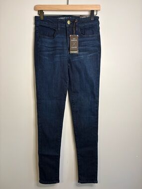 Women’s American Eagle “denim cafe” hi-rise jegging size 4 NWT